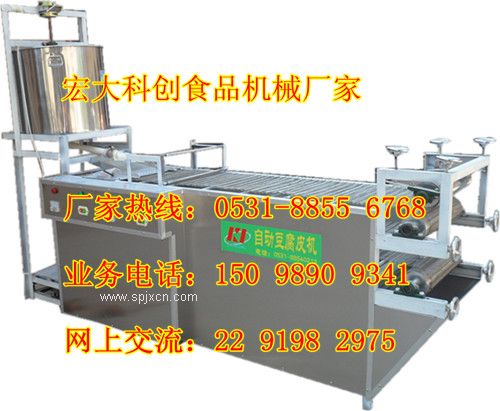 大型仿手工豆腐皮机器多少钱一台