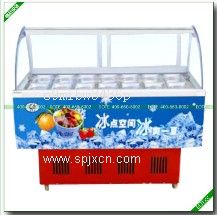 水果冰粥展示机|北京冰粥展示柜